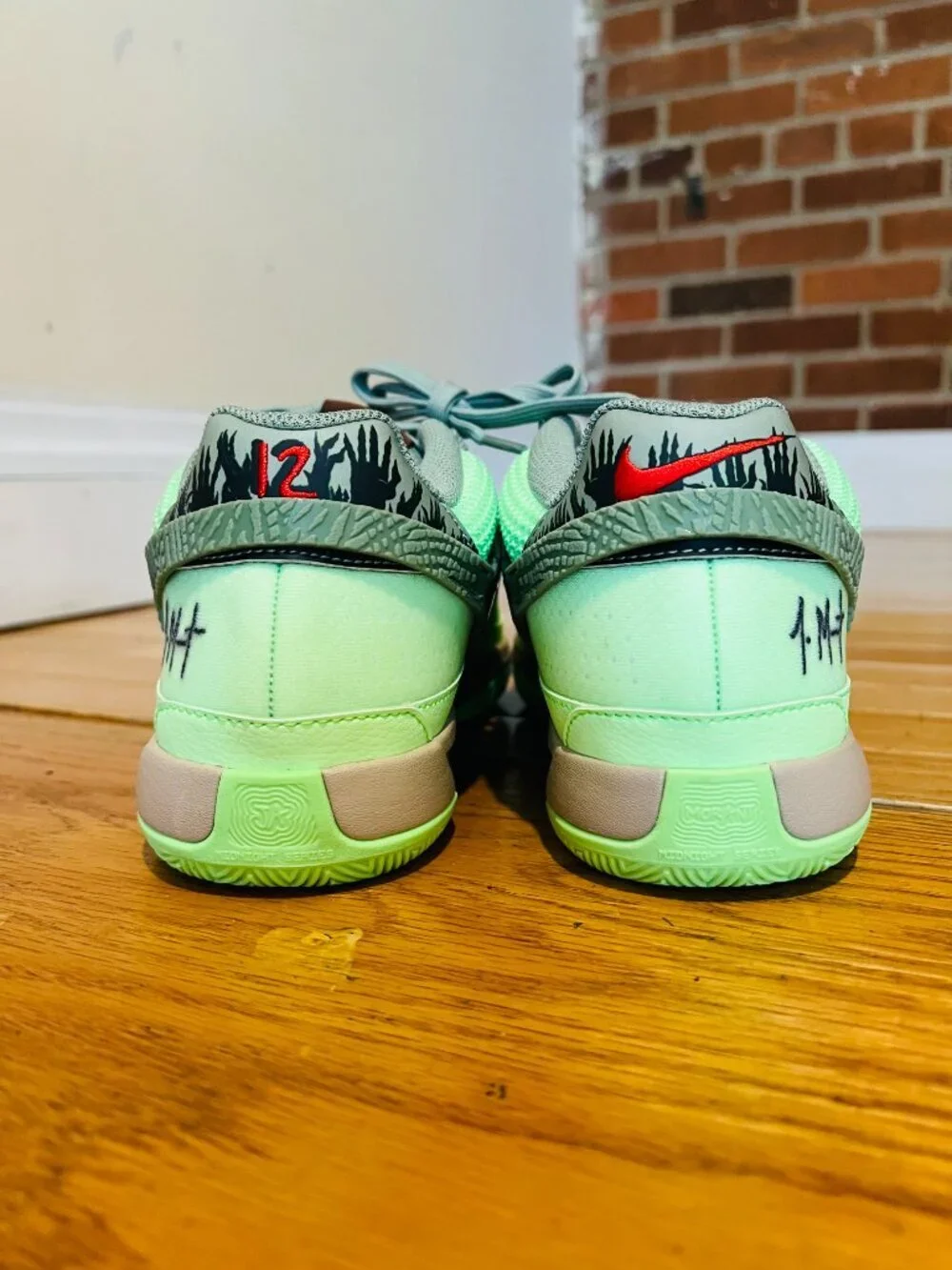 New Nike Ja 1 NRG Halloween Zombie Nightmare Size 8 FD6565-300
